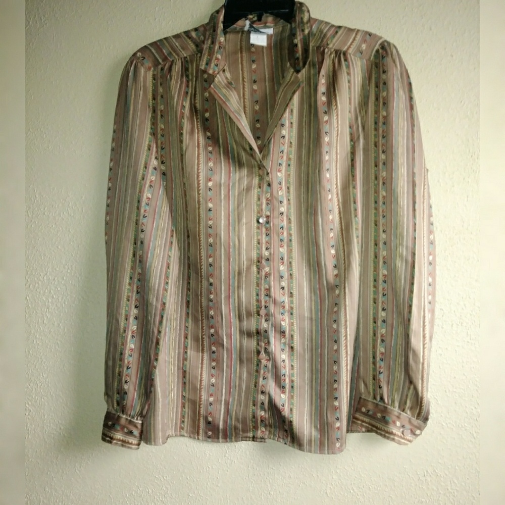 Vintage Levi's Silky Button Down Blouse
